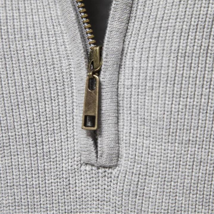 Men’s Casual Half-Zip Sweater