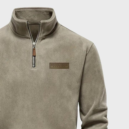 Men's Warm Stand Collar Sweatshirt