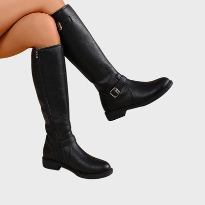 Women's Classic Knee-High Zipper Boots