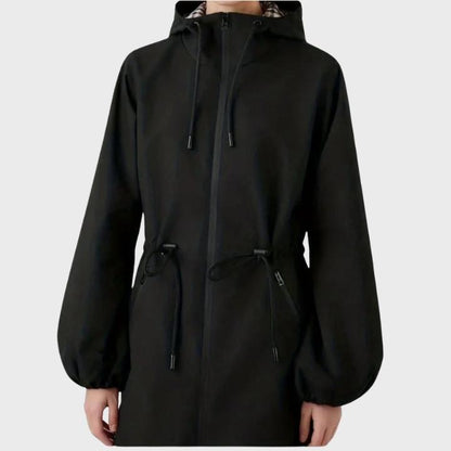 Women’s Oversized Full-Zip Windbreaker Coat