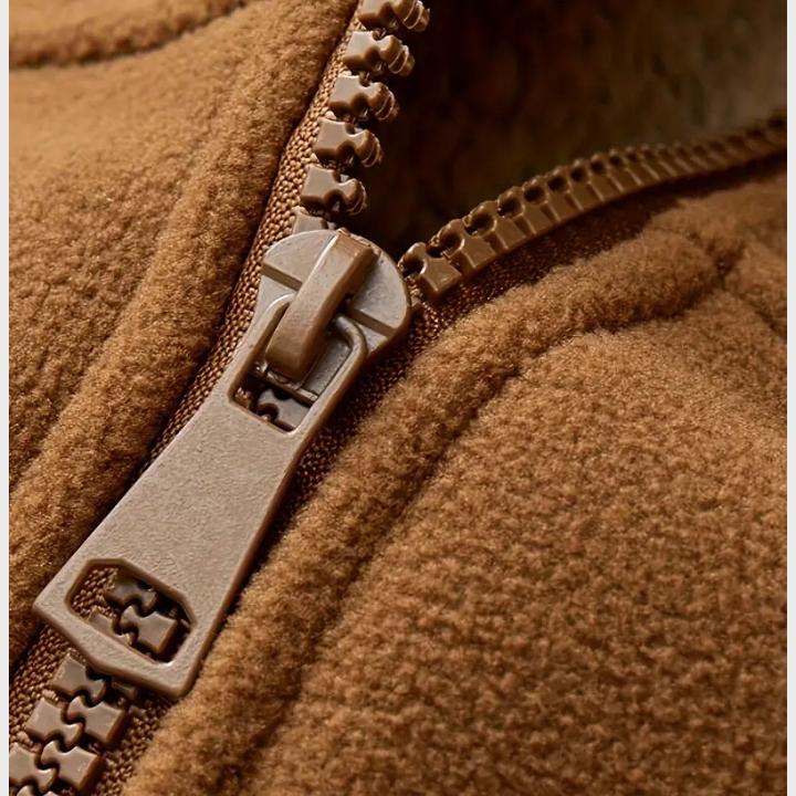Men’s Cozy Full-Zip Fleece Hoodie