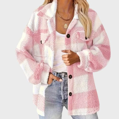 Women’s Soft Plaid Jacket