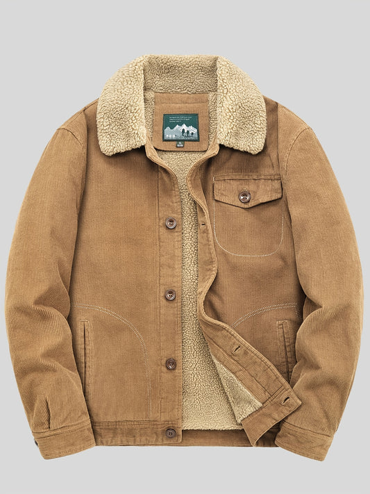 Men’s Fleece-Lined Outdoor Jacket