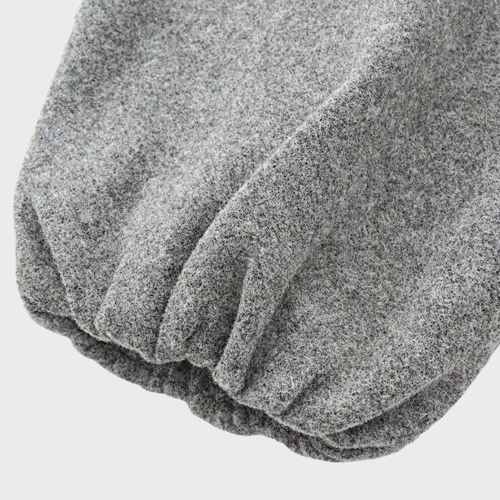 Women’s Soft Grey  Front Zipper Pilot Jacket