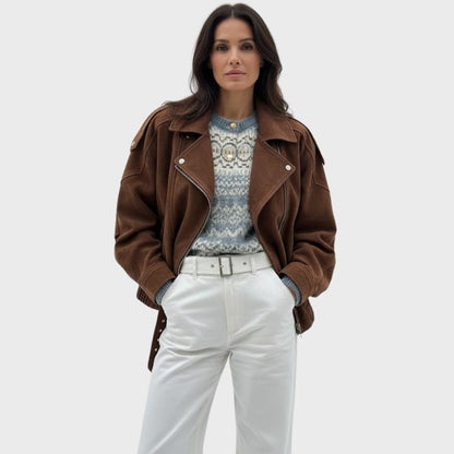 Women's Casual Chic Zipper Jacket