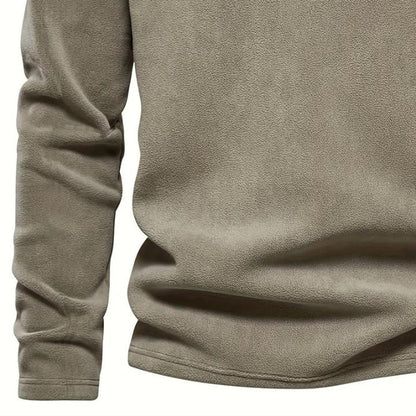 Men's Warm Stand Collar Sweatshirt