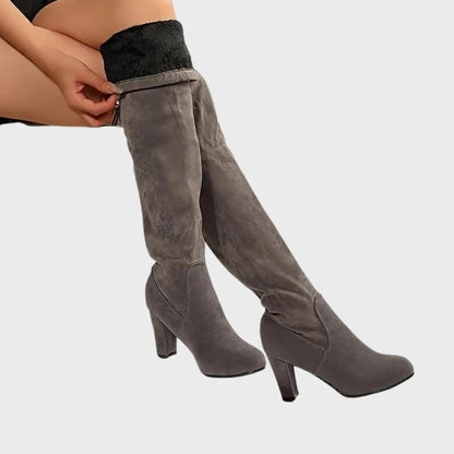 Women’s Knee-High Lace-Up Boots
