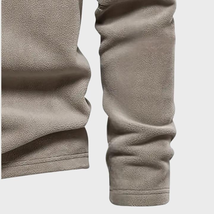 Men’s Thick Fleece Zip Sweater