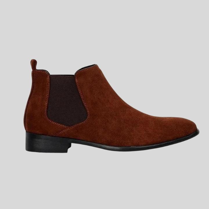 Men’s Smart-Casual Faux Suede Boots
