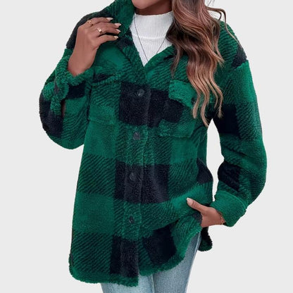 Women’s Soft Plaid Jacket