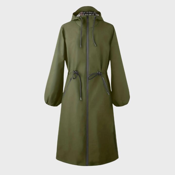 Women’s Oversized Full-Zip Windbreaker Coat