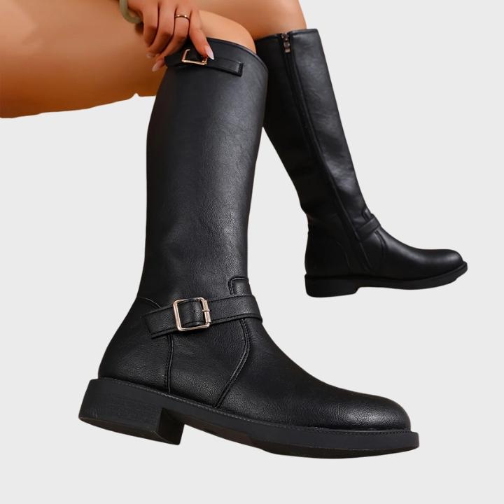 Women's Classic Knee-High Zipper Boots