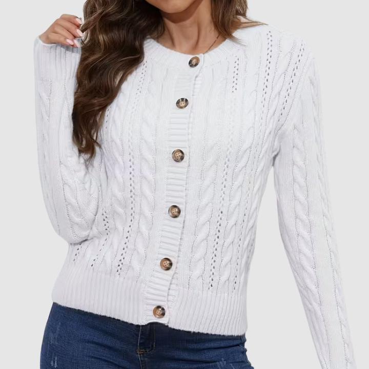 Women’s Classic Cable Knit Cardigan