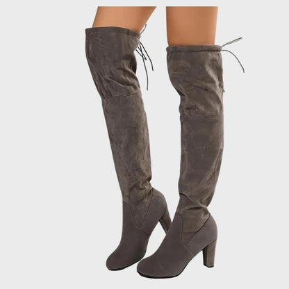 Women’s Knee-High Lace-Up Boots