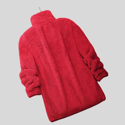 Women’s Zip-Up Teddy Coat