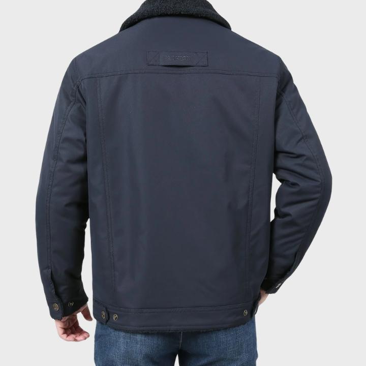 Men’s Warm Fleece Windbreaker Jacket