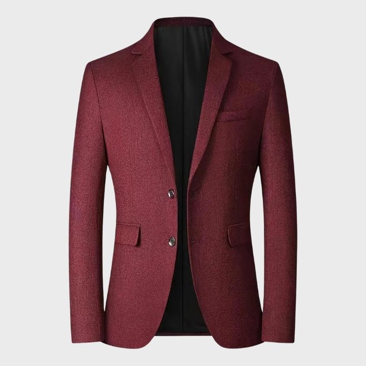 Men’s Tailored Two-Button Slim Blazer