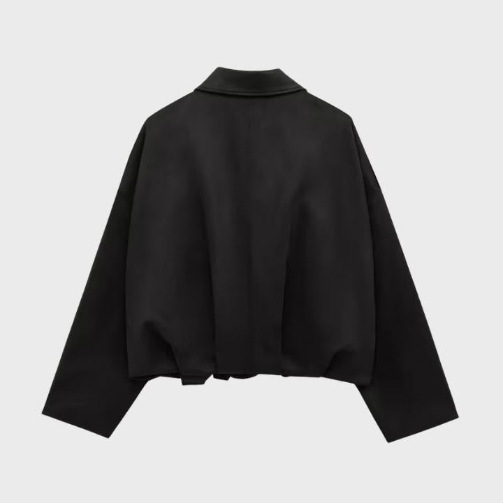 Women's Classic Drop Shoulder Bomber Jacket