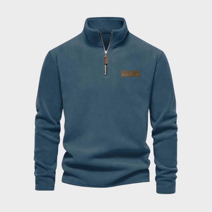 Men's Warm Stand Collar Sweatshirt