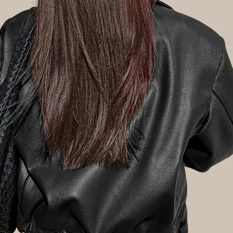Women’s Retro Leather Jacket