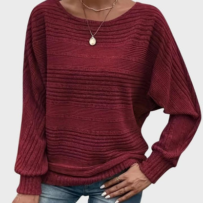 Women's Relaxed Round Neck Sweater