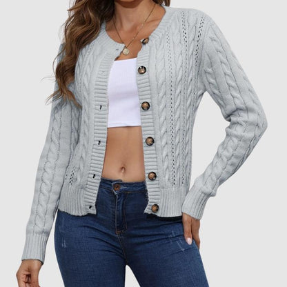 Women’s Classic Cable Knit Cardigan
