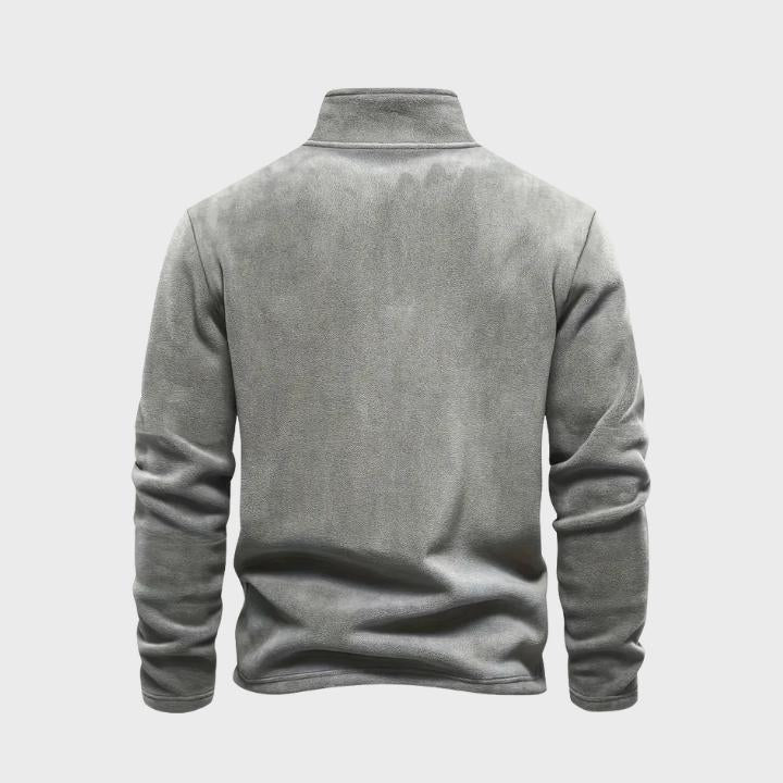 Men’s Thick Fleece Zip Sweater