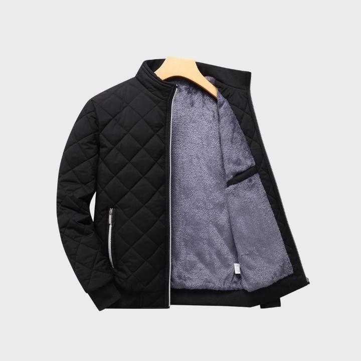 Men’s Quilted Fleece-Lined Jacket