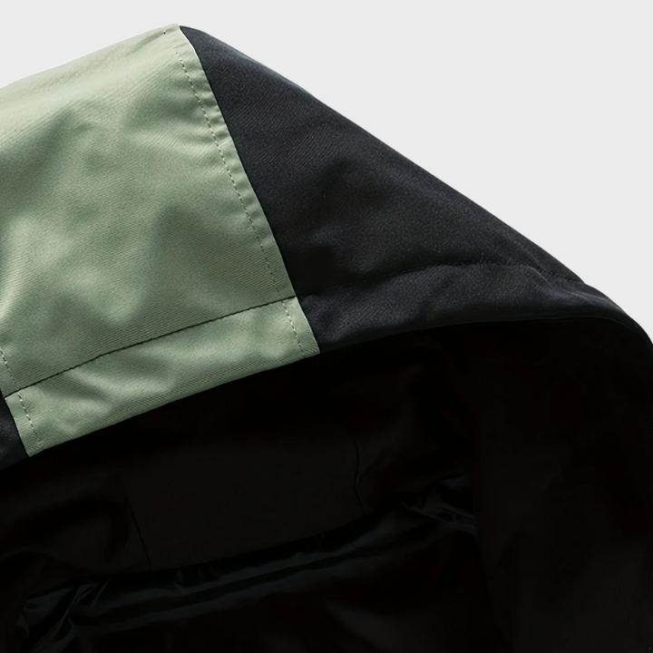 Men’s Plus Size Loose Fit Windbreaker Jacket