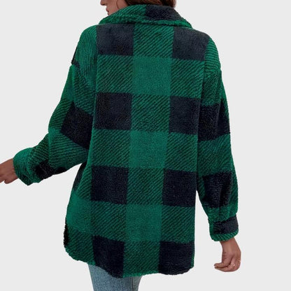 Women’s Soft Plaid Jacket