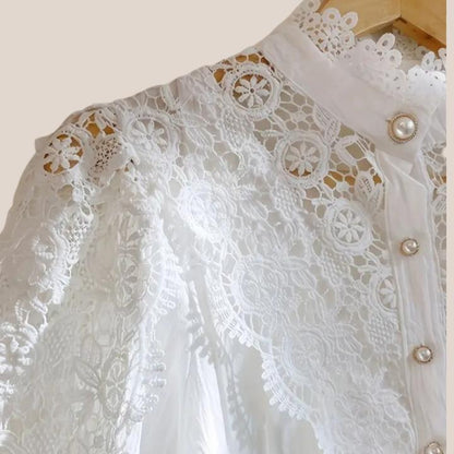 Women’s Victorian Lace Blouse