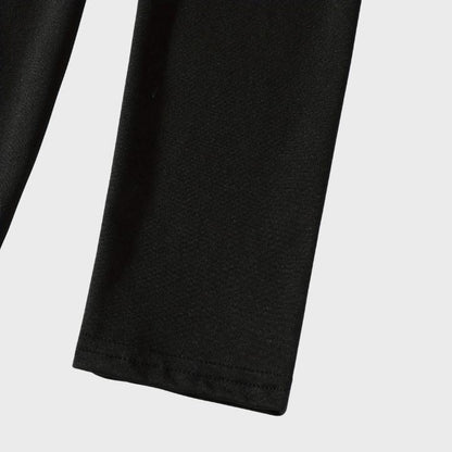 Women's Black One-Shoulder Mini Dress