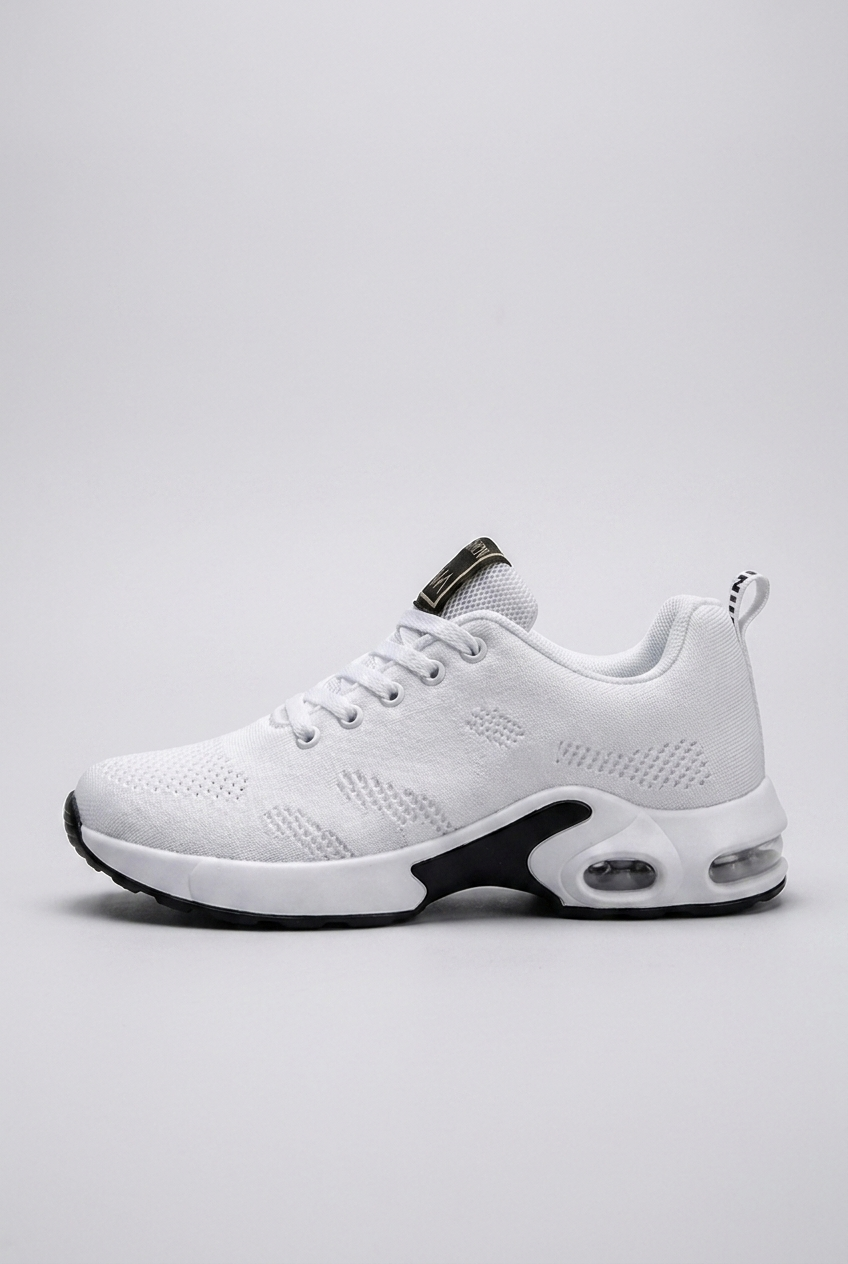 Air Cushion Sole Lace-Up Trainers Women