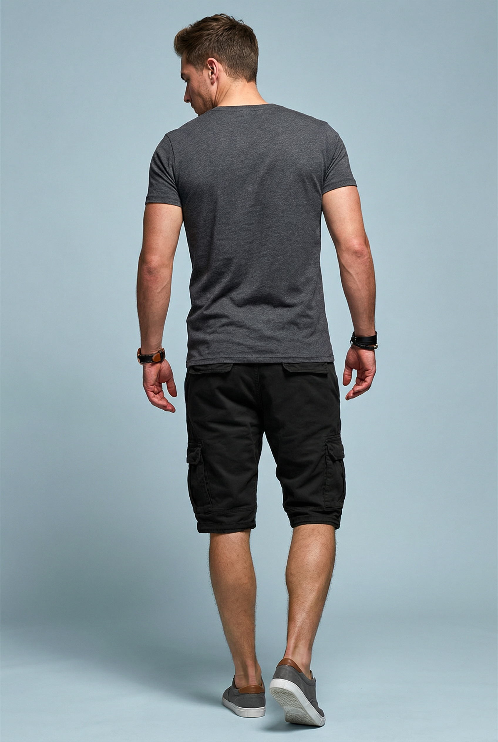 Men’s Casual Relaxed Fit Cargo Shorts