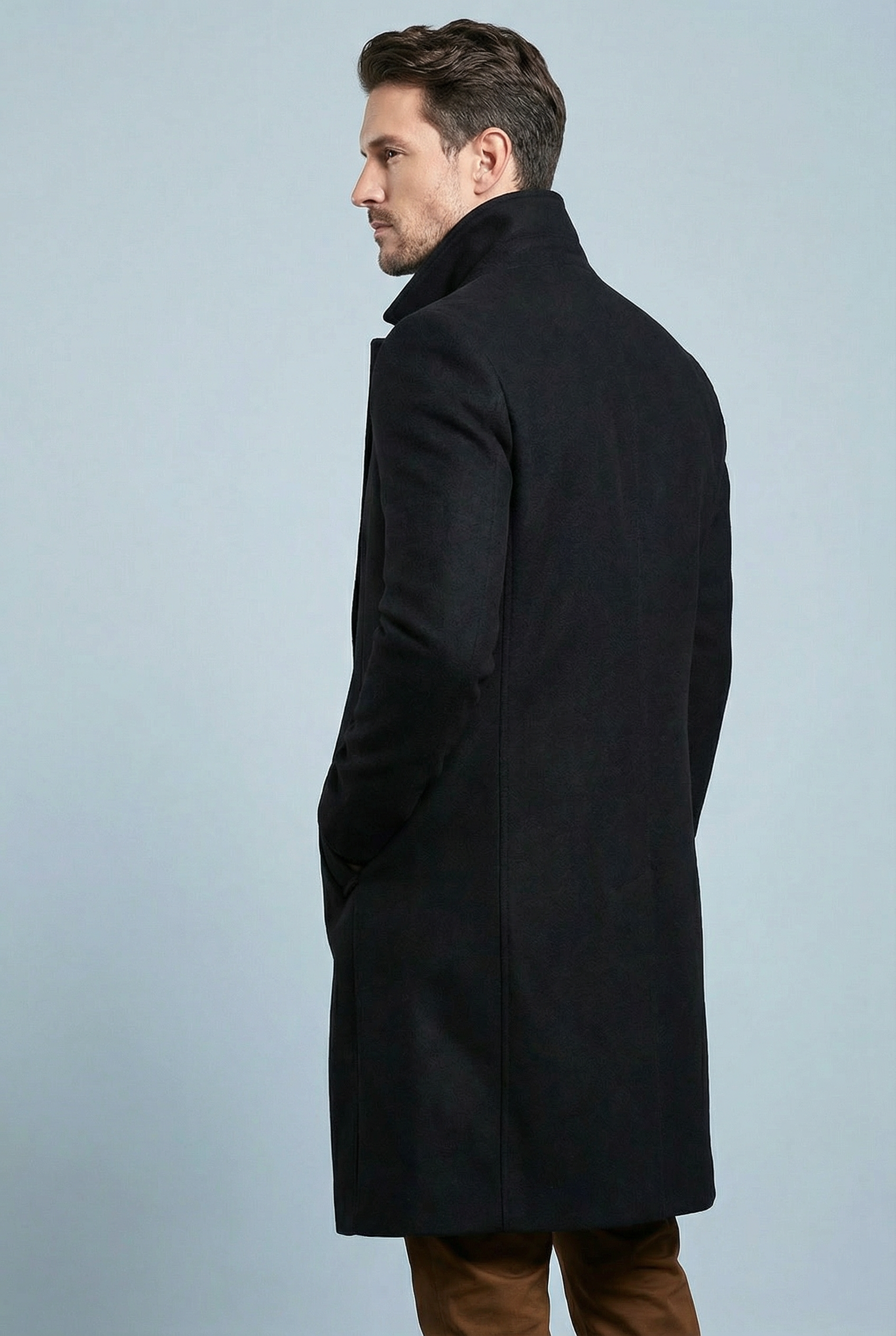Men’s Structured Formal Winter Coat