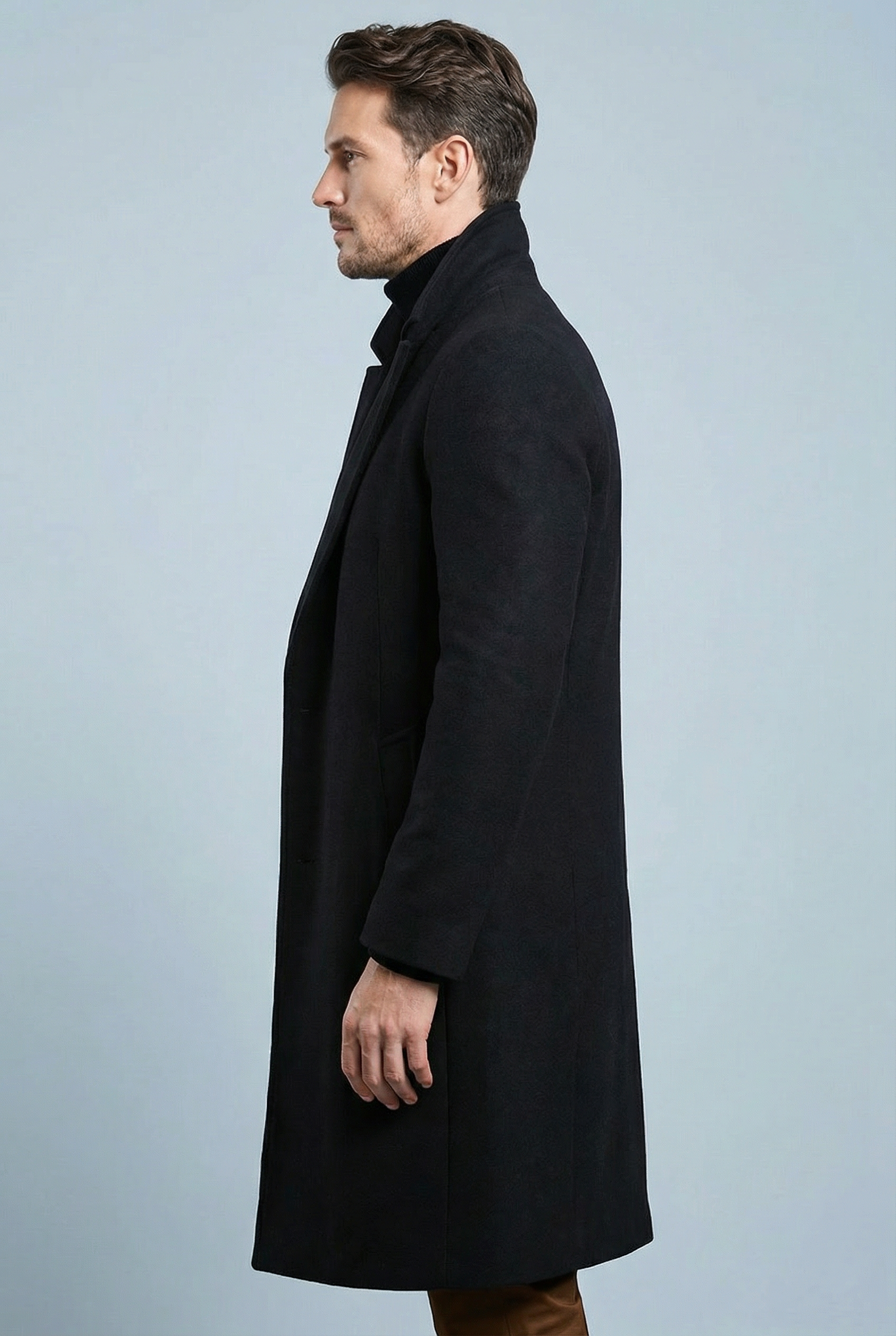 Men’s Structured Formal Winter Coat