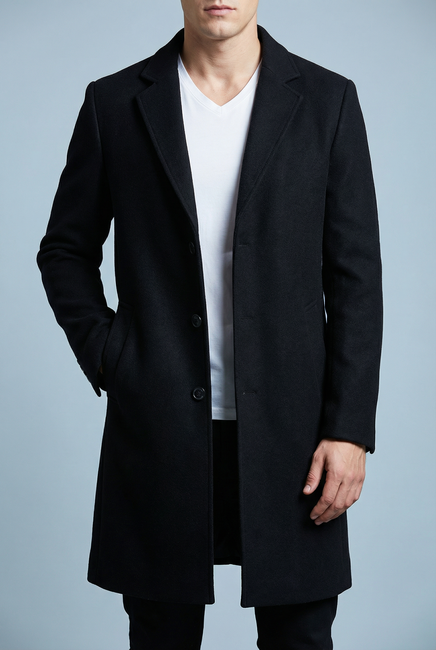 Men's Classic Lightweight Tailored Spring Coat