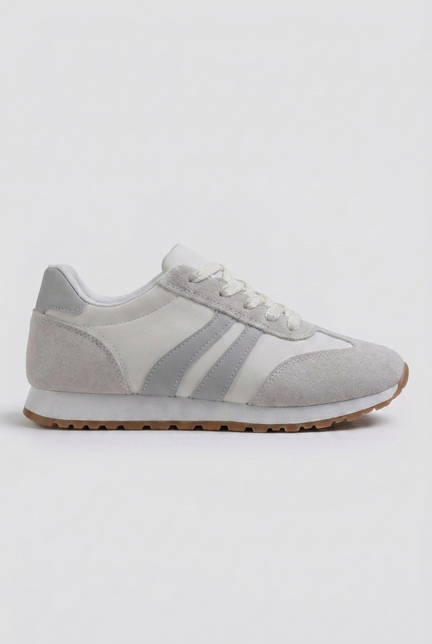 Casual Low-Top Contrast Stripe Everyday Trainers Women