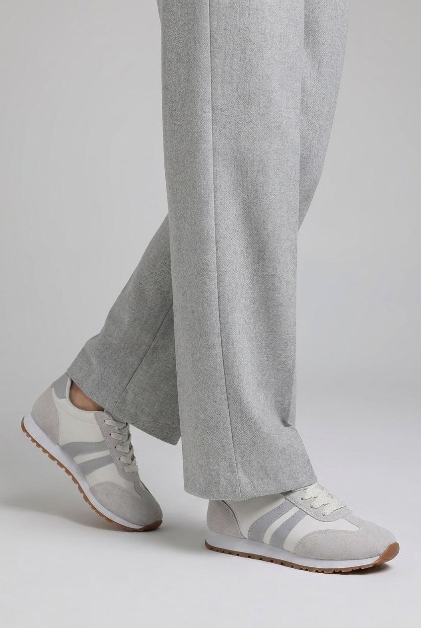 Casual Low-Top Contrast Stripe Everyday Trainers Women