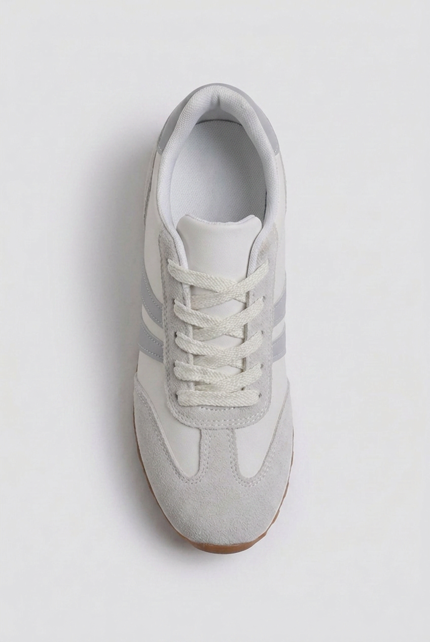 Casual Low-Top Contrast Stripe Everyday Trainers Women