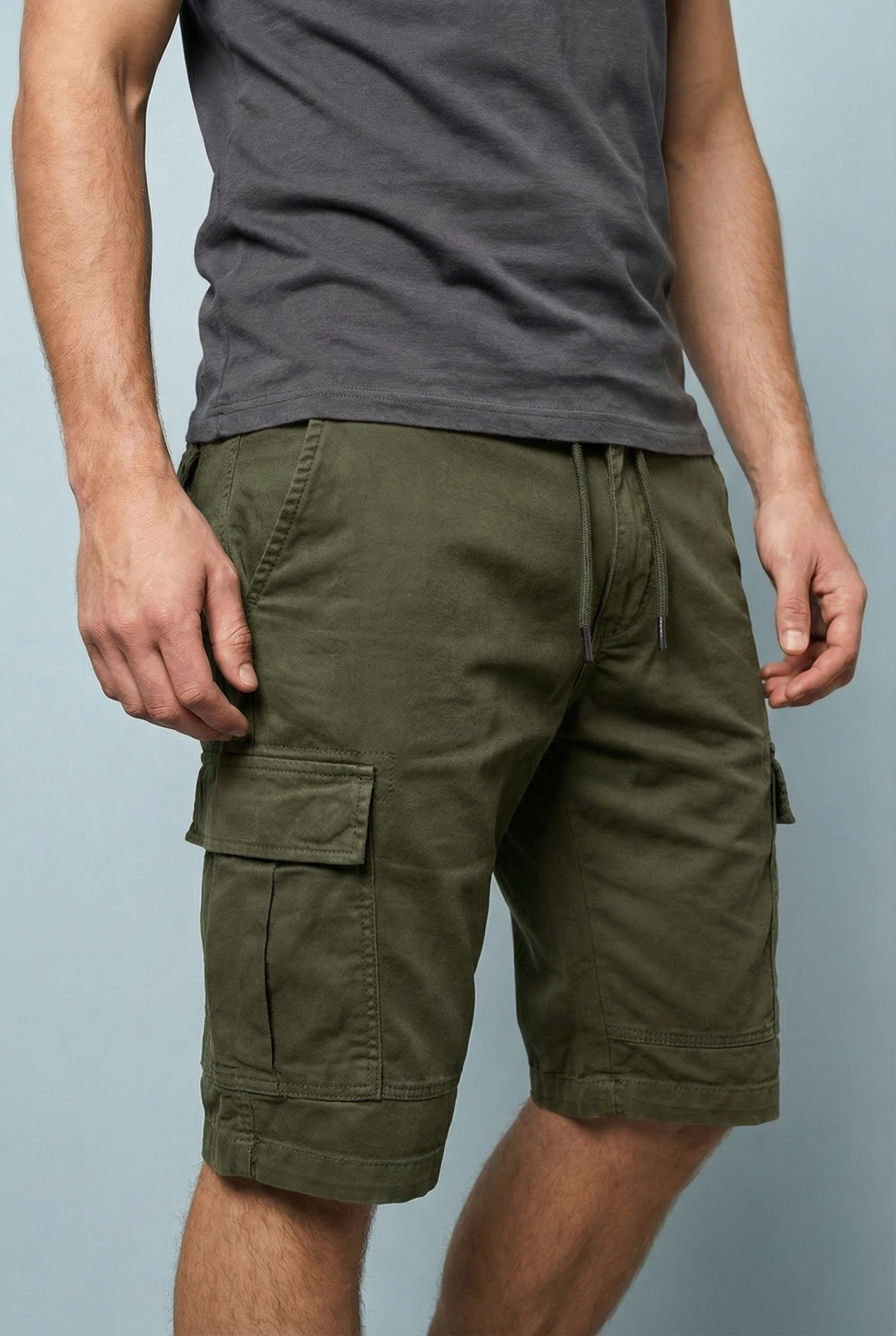 Men’s Casual Relaxed Fit Cargo Shorts