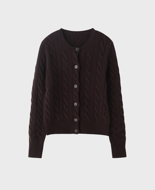 Women’s Classic Cable Knit Cardigan