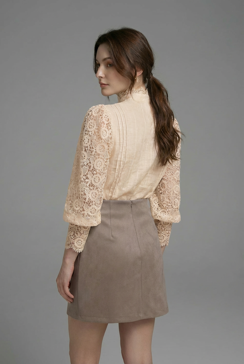 Women’s Victorian Lace Blouse