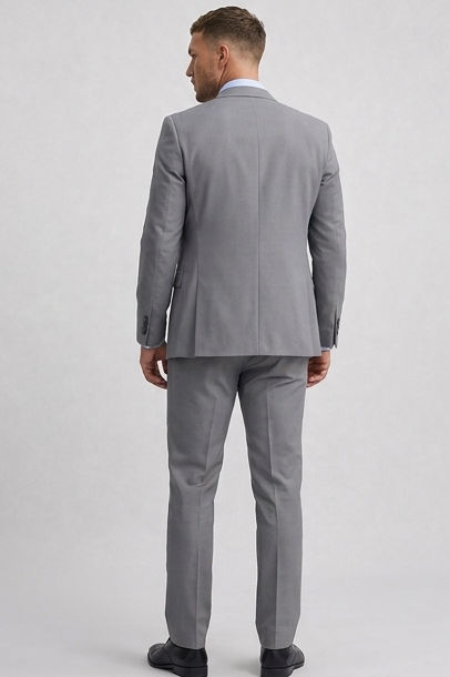 Linen Three Piece Tailored Suit With Waistcoat Men