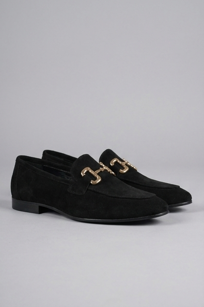Men’s Horsebit Loafers – Almond Toe Slip-On Shoes