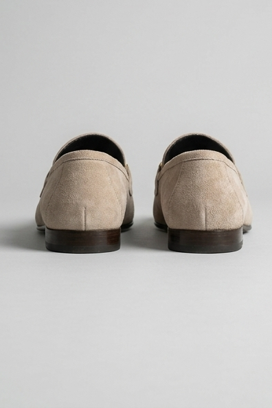 Men’s Horsebit Loafers – Almond Toe Slip-On Shoes