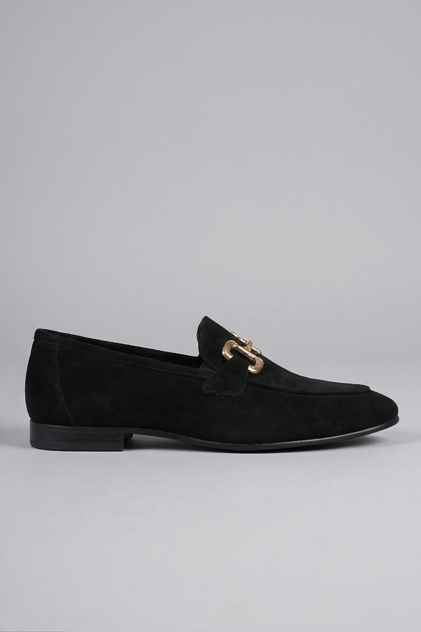 Men’s Horsebit Loafers – Almond Toe Slip-On Shoes