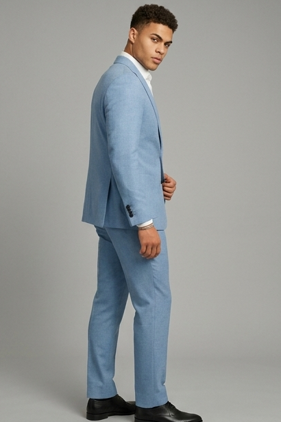 Men’s Two-Piece Suit Lightweight Comfortable Business Wear