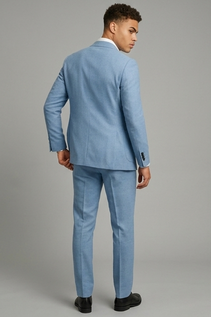 Men’s Two-Piece Suit Lightweight Comfortable Business Wear