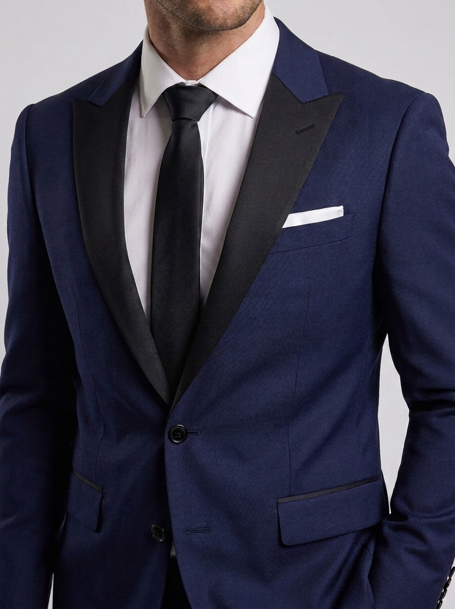 Men’s Slim Fit 2 Piece Formal Wedding Guest Suit